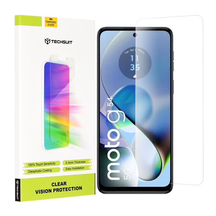 Üvegvédő fixGuard Xenon Armor Glass Motorola Moto G14 / Moto G54 / Moto G54 Power Edition / Moto G64 -hez - átlátszó