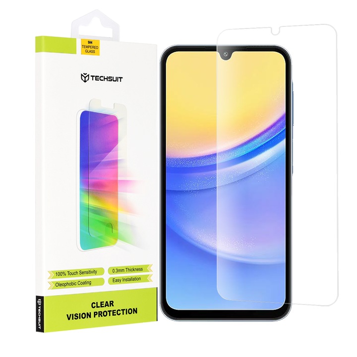 Üvegvédő fixGuard Xenon Armor Glass for Samsung Galaxy A15 4G / A15 5G / A24 / A25 5G / M15 - átlátszó
