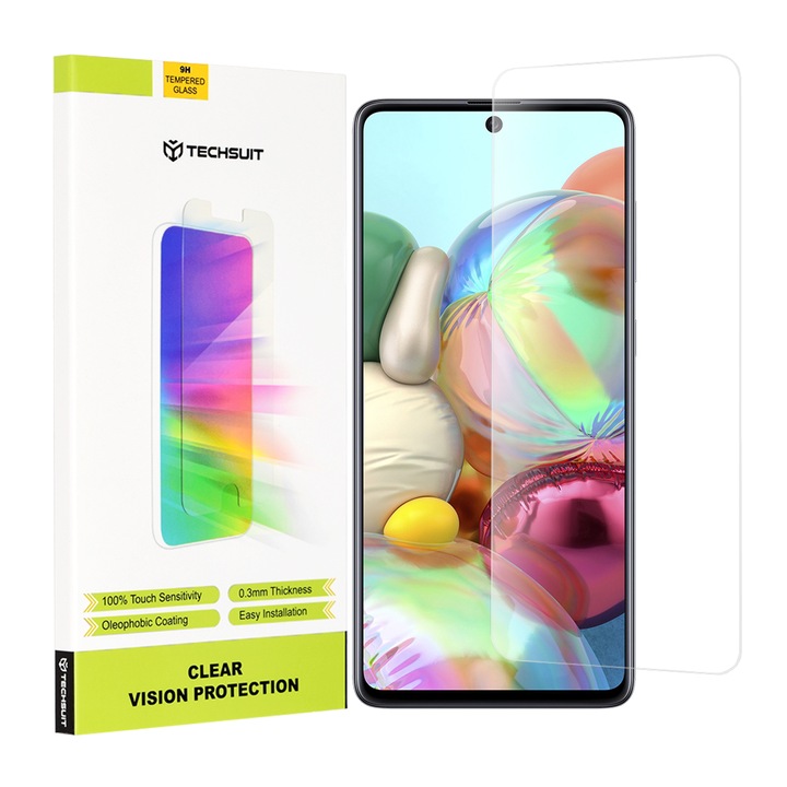 Üvegvédő fixGuard Xenon Armor Glass Samsung Galaxy A71 4G / A71 5G / Note 10 Lite / M51-hez - Átlátszó