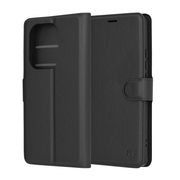 FixGuard bőr tok Xiaomi Redmi Note 13 Pro 4G / Poco M6 Pro 4G telefonhoz - fekete