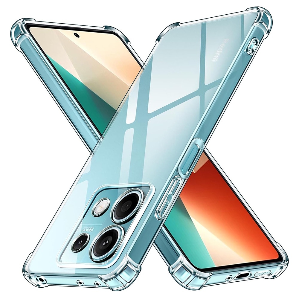 Husa pentru Xiaomi Redmi Note 13 5G, Accesorio Shockproof Silicone, Transparenta