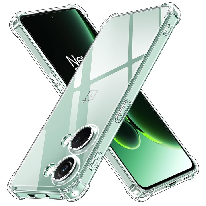Кейс за OnePlus Nord 3 - Shockproof Clear Silicone - Прозрачен