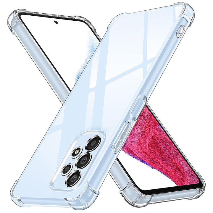 Кейс за Samsung Galaxy A53 5G - Shockproof Clear Silicone - Прозрачен