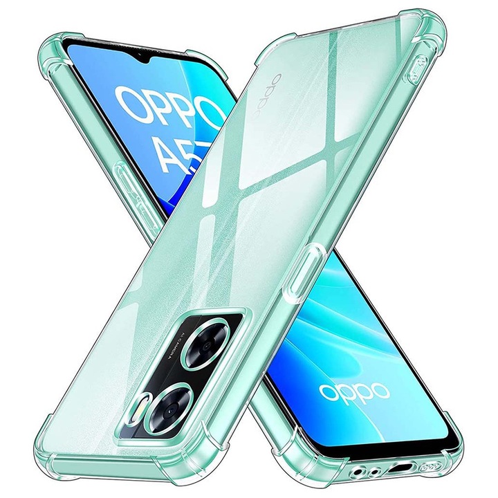 Кейс за Oppo A57 4G - Shockproof Clear Silicone - Прозрачен