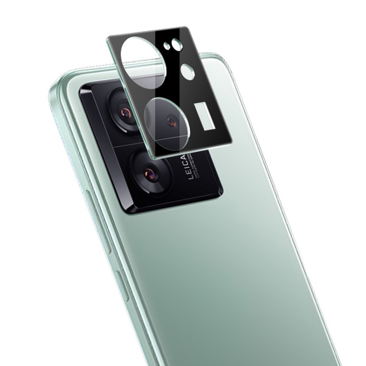 Folie Armor Shield Xiaomi 13T/13T Pro kamerához, Cipsir Protect, teljes kameraüveg, S51, törésálló kristály, intenzív sötét