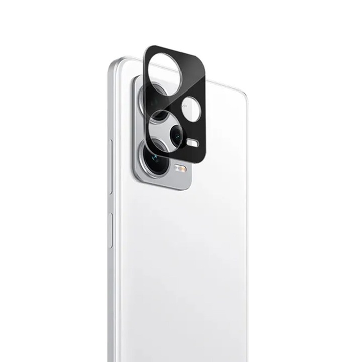 fixGuard teljes kameraüveg kameravédő Xiaomi Redmi Note 12 Pro 5G / 12 Pro+ készülékhez - fekete
