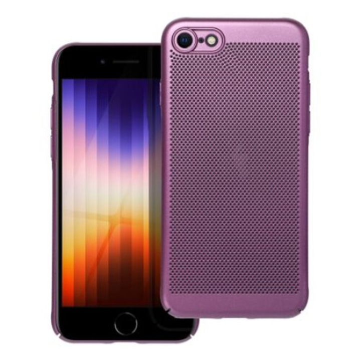 fixGuard Air Thin BREEZY tok IPHONE 7 / 8 / SE 2020 / SE 2022 lila telefonhoz