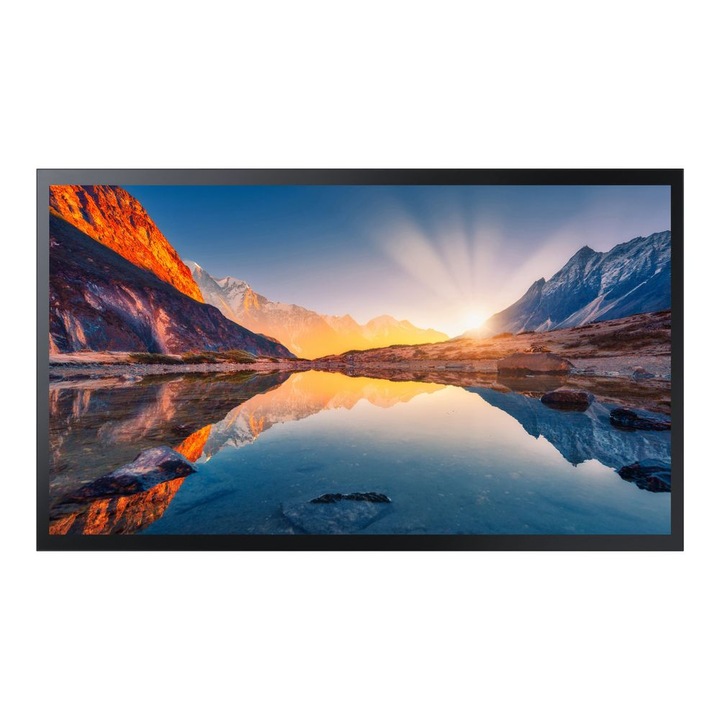 Samsung QMB-T Цифров билборд с плосък екран 139,7 cm (55") Wi-Fi 400 cd/m² Черен сензорен екран Tizen 6.5 (LH55QMBTBGCXEN)
