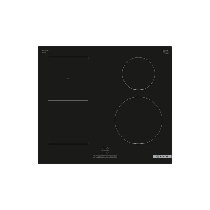 Plita electrica Weasy, PLW225, doua arzatoare, temperatura reglabila, incalzire rapida, design compact, termostat, putere 2250 W, negru