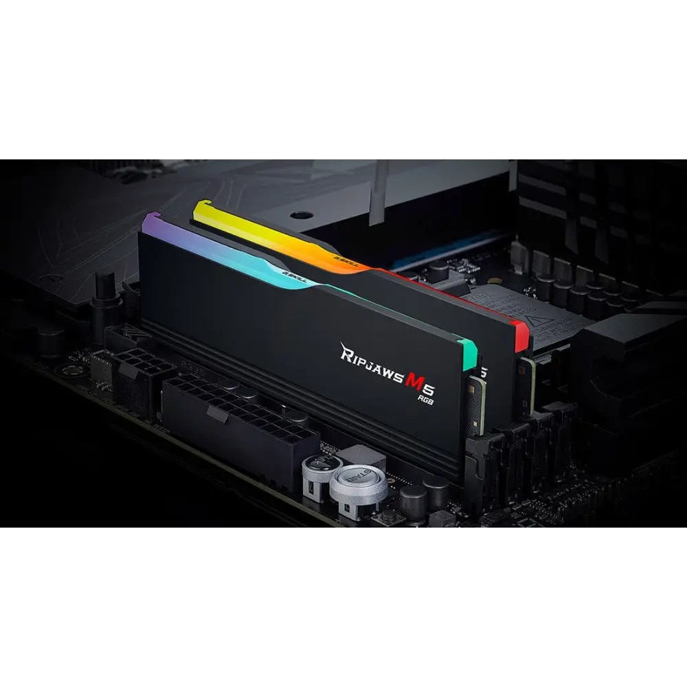 Memorie RAM, G.SKILL, RGB, 32GB, 2 x 16GB, DDR5, 5200 Mhz - eMAG.ro