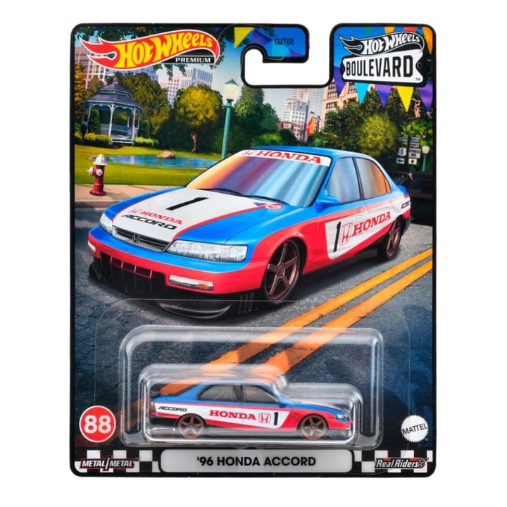 Автомобил Hot Wheels Premium Boulevard – '96 Honda Accord