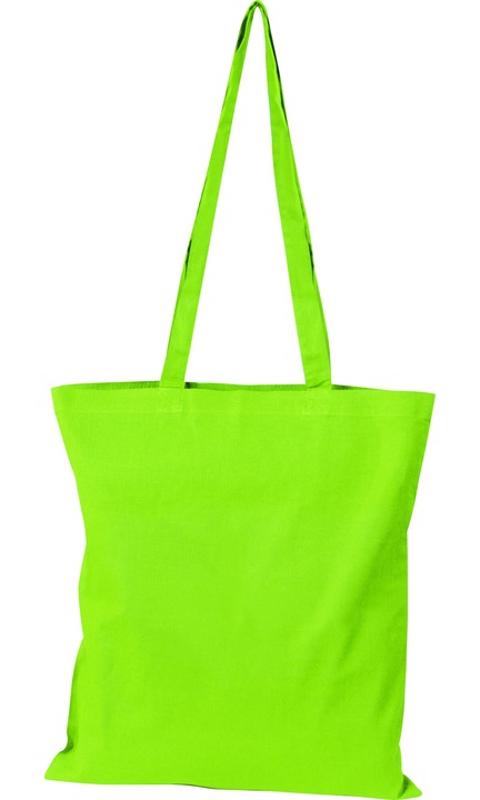 Coppenhagen hosszúfülű pamut vászontáska (140 g/m²) világoszöld