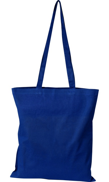 Coppenhagen hosszúfülű pamut vászontáska (140 g/m²) sötétkék