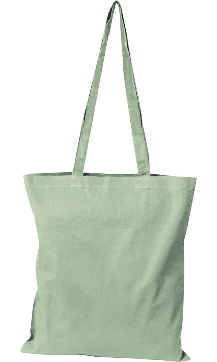 Coppenhagen hosszúfülű pamut vászontáska (140 g/m²) szürke