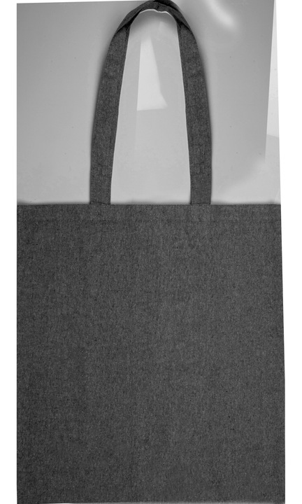 Пазарска чанта Chelmsford, Рециклиран плат, (140 g/m²) черна