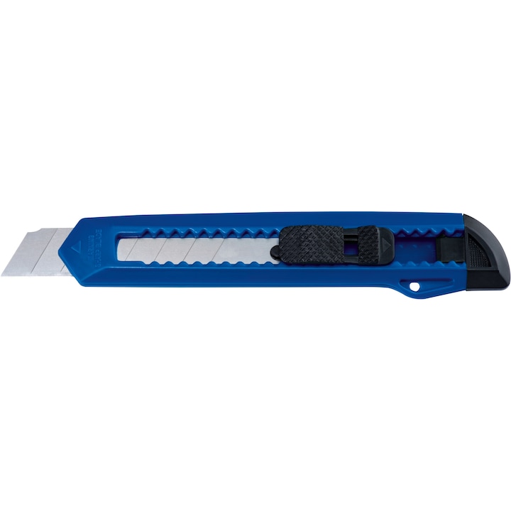 Cutter, Easy, Quito mare pentru hartie, Lama care poate fi rupta de 7 ori, Albastru