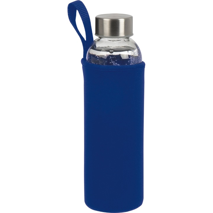 Sticla de apa, Easy, Albastru, 500 ml