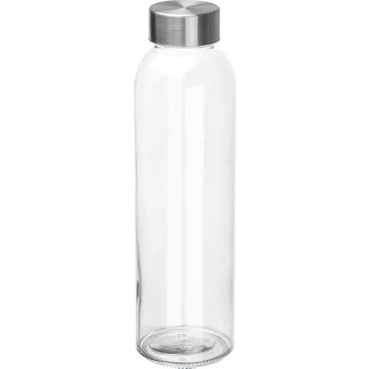 Стъклена бутилка за вода Indianapolis, 500 ml, прозрачна