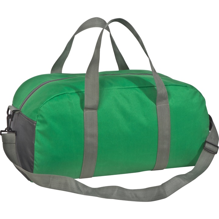 Gaspar poliészter sporttáska, zöld