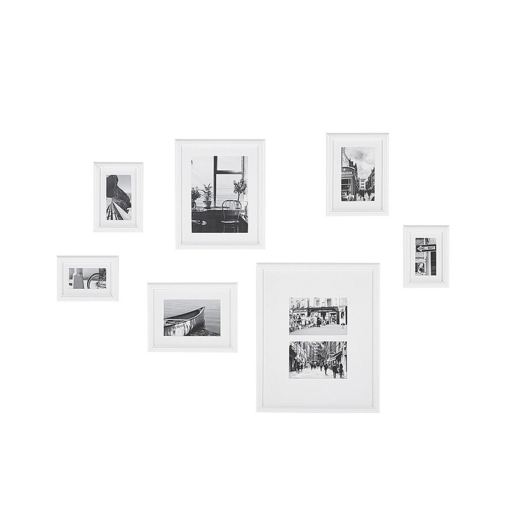 Fali dekoráció Fehér Ziniare