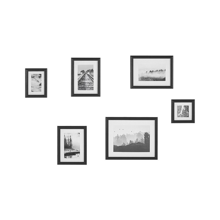 Fali dekoráció Fekete Ziniare