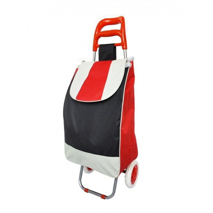 Carucior pentru cumparaturi, Grunberg BF206 Rosu