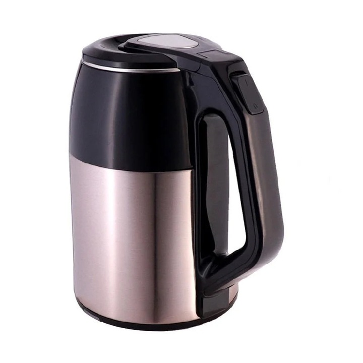 Elektromos vízforraló 2.3l, 1500W teljesítmény, rozsdamentes acél, réz színű