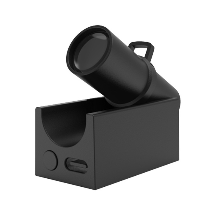 Lampa de veghe copii, proiector LED luna, efect de proiectie, 5V, 3W, ABS, IP33