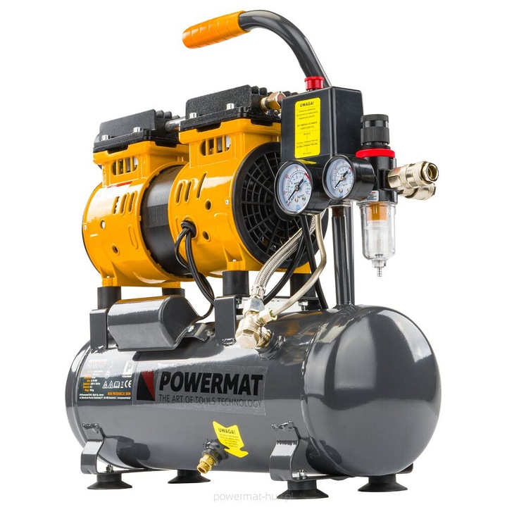 Olajmentes kompresszor PM-KBO-6T, 150 l / perc, Powermat PM1282