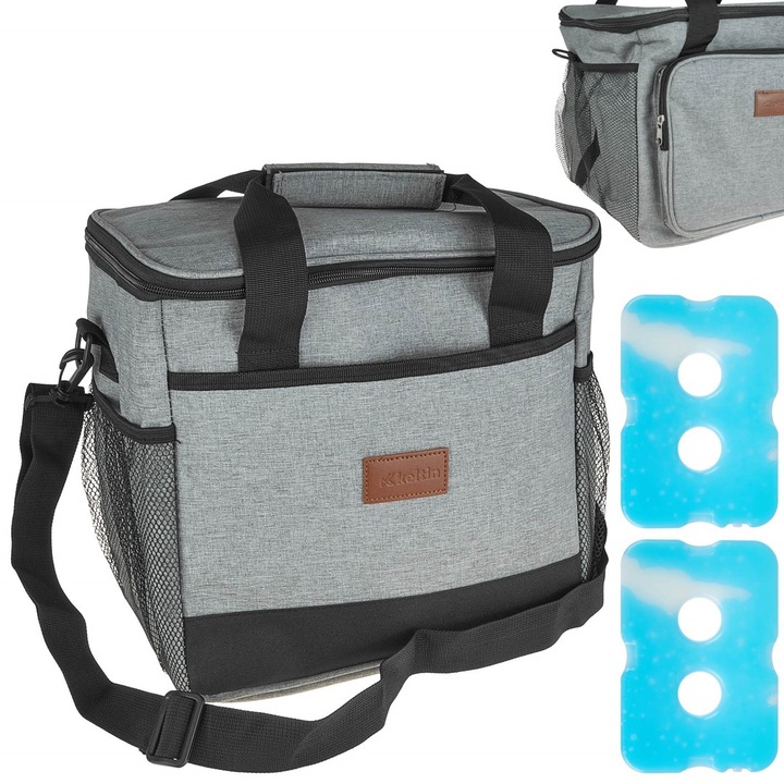 Hőzsák 2 db hűtőakkuval, 18 l, Keltin K00430