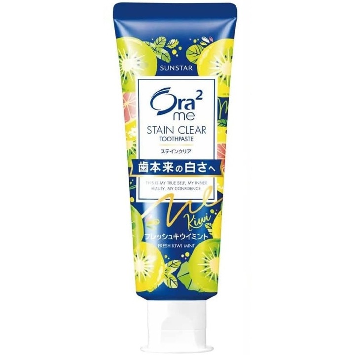 Ora2 Me Stain Clear Fogkrém - Fresh Kiwi Mint 130g