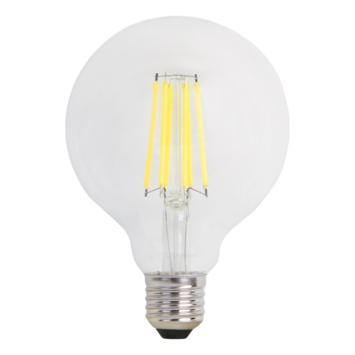 Bec LED filament Lohuis glob G95 E27 4W 800lm lumina neutra 4000 K