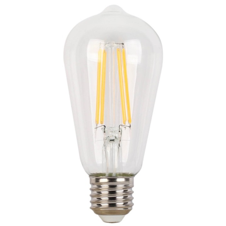 Bec LED filament Hoff clasic ST58 E27 4W 560lm lumina calda 2700 K