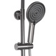 Душ комплект Rea Savio Titanium, С термостат, Титан