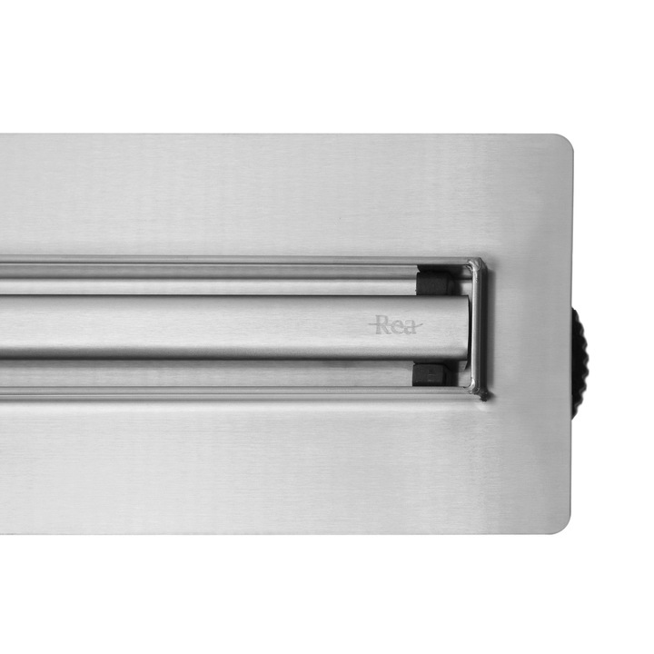 Линеен сифон Rea Neox Slim Pro Brush Nickel, 80 cm