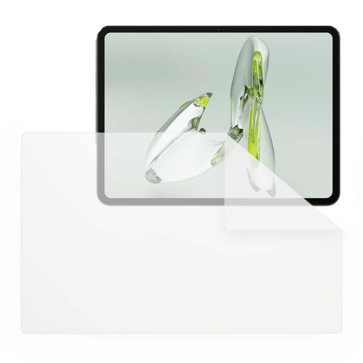 Folie Silicon High Definition pentru OnePlus Pad Go, COMANDO TAB PROTECT, Anti-Soc, Rezistenta la zgarieturi, Ultra-subtire, Strat Oleofobic, Sensibilitate ridicata, Aplicare usoara, Transparent