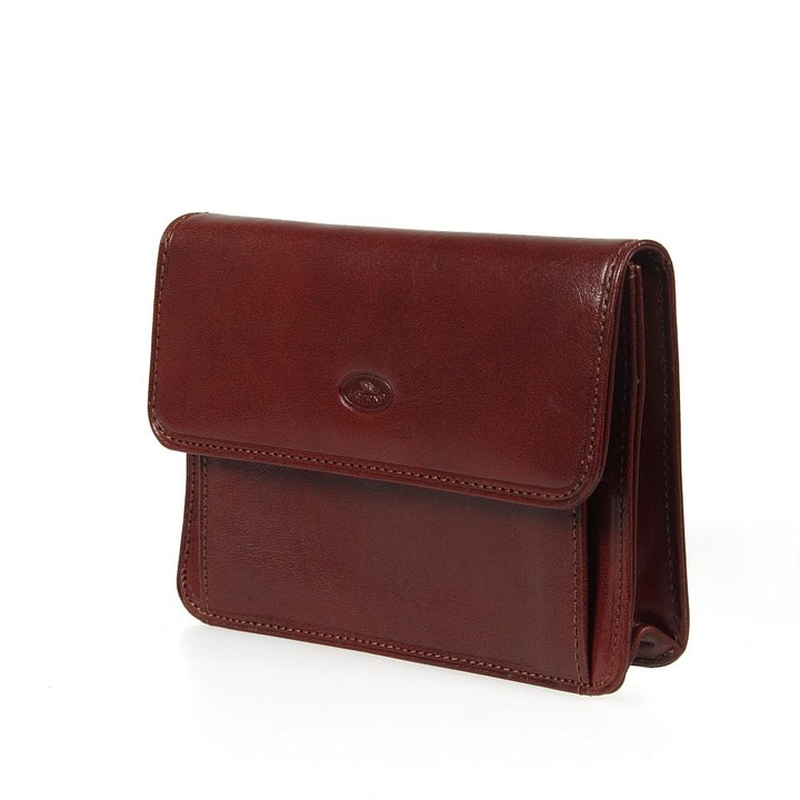 Valódi bőr kézitáska, Katana, Barna