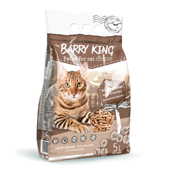 Asternut peleti din lemn pentru pisici 5 l