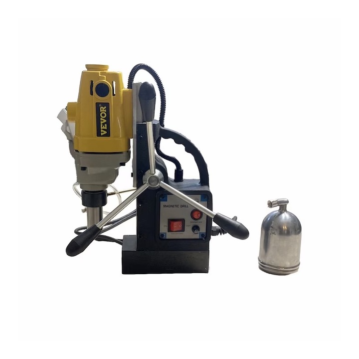 Masina de gaurit cu freze, stand electromagnetic, ajustare reglabila a frezei, Vevor MD40, Yupy®