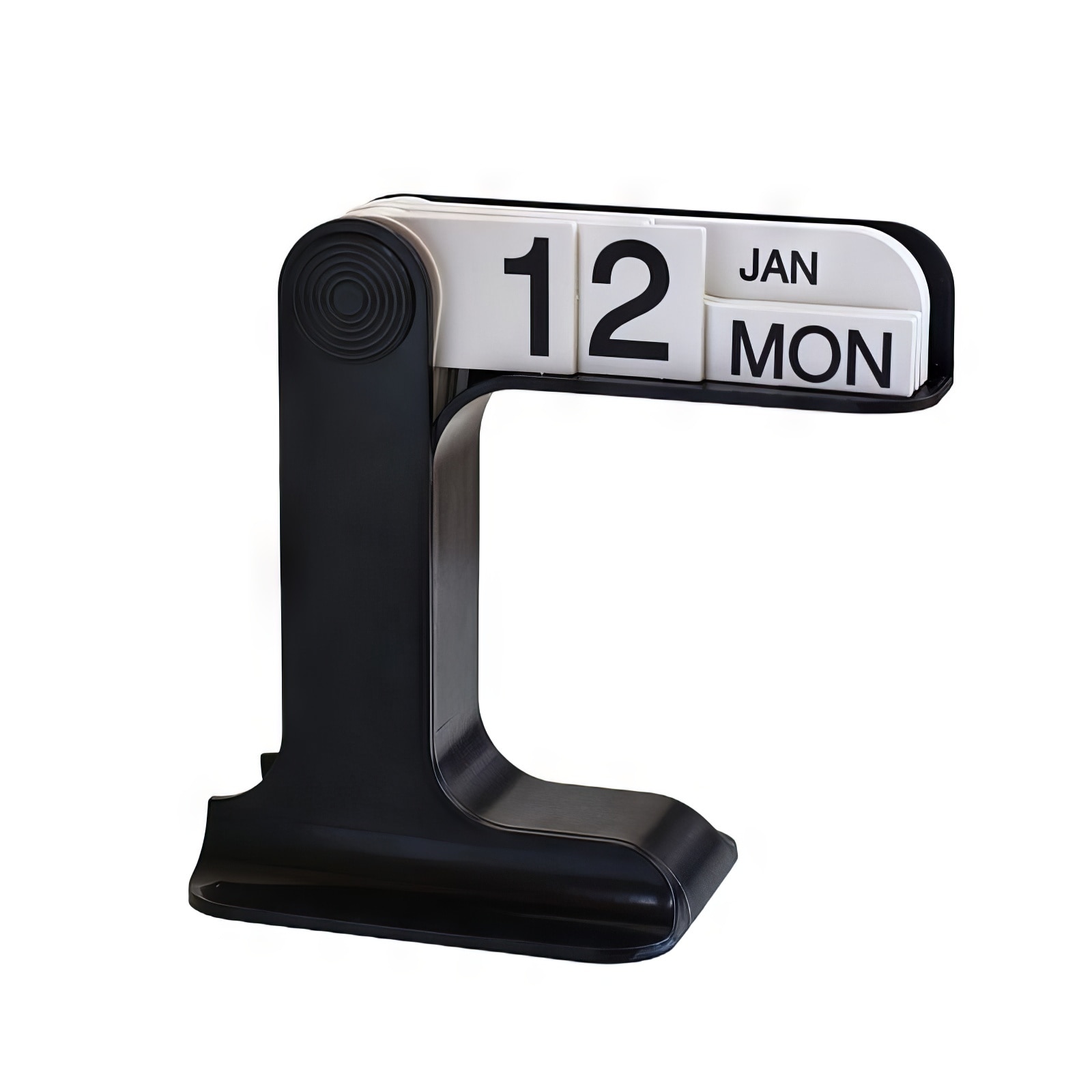 Calendar Perpetuu Flip, JVTHKY, Negru, 16x16x8.5cm, Birou