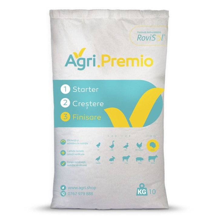 Intenzív befejező takarmány pulykák számára IV. fázis Agri.Premio (10 kg), Agri.Shop