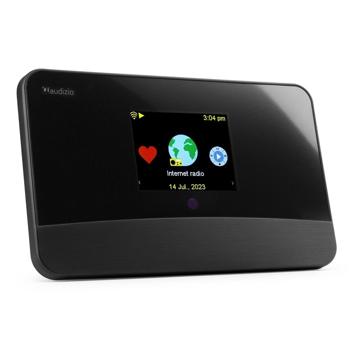 Audizio Livorno Internetrádióadapter (WiFi, DAB+) – fekete