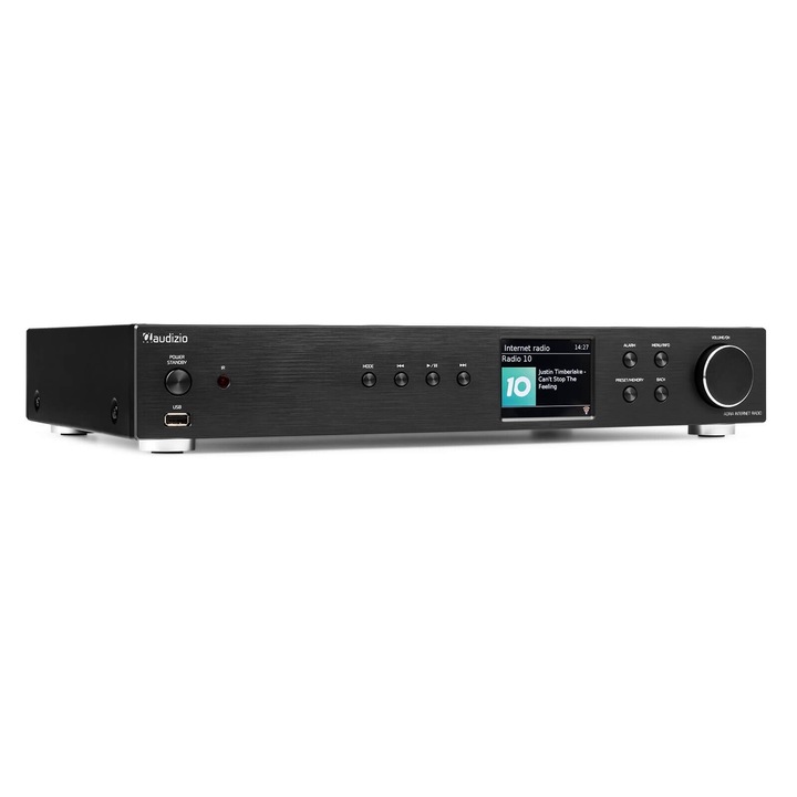 Audizio Adria internetrádió (DAB+, WiFi, Bluetooth) – fekete