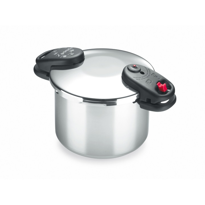 Oala sub presiune super rapida Space, inductie, inox 18/10, 6L