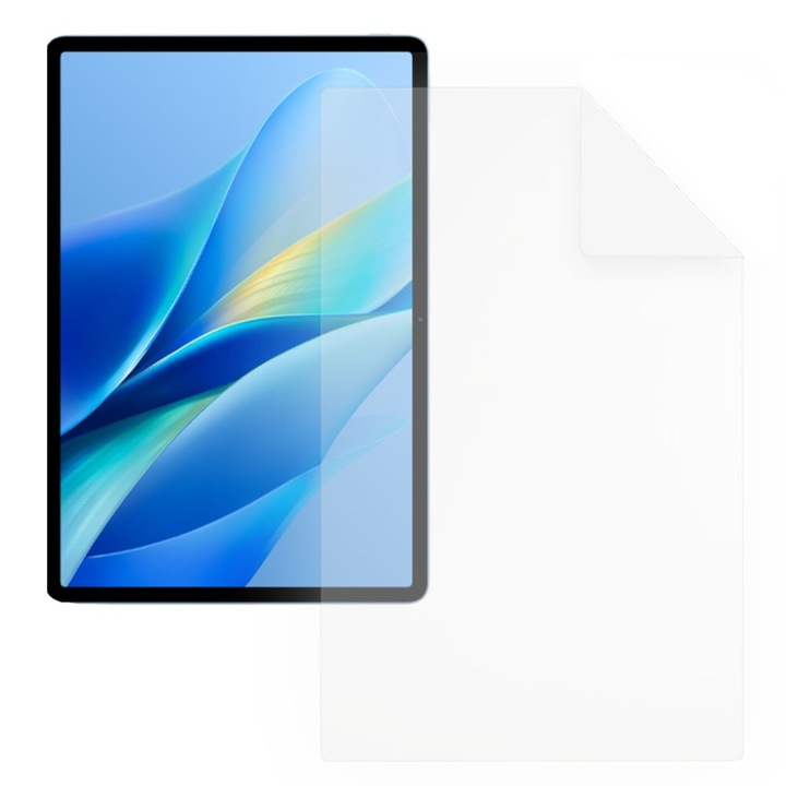 Folie Silicon High Definition pentru Vivo Pad Air, COMANDO TAB PROTECT, Anti-Soc, Rezistenta la zgarieturi, Ultra-subtire, Strat Oleofobic, Sensibilitate ridicata, Aplicare usoara, Transparent