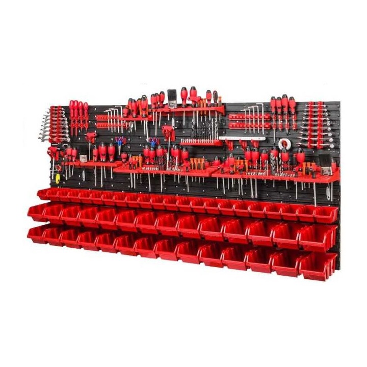 Szerszámtároló panel, 170 x 78 cm, Kraft & Dele KD11861