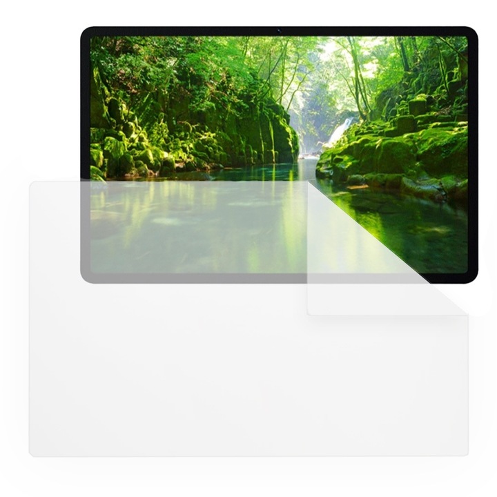 Folie Silicon High Definition pentru Honor Pad V8, COMANDO TAB PROTECT, Anti-Soc, Rezistenta la zgarieturi, Ultra-subtire, Strat Oleofobic, Sensibilitate ridicata, Aplicare usoara, Transparent