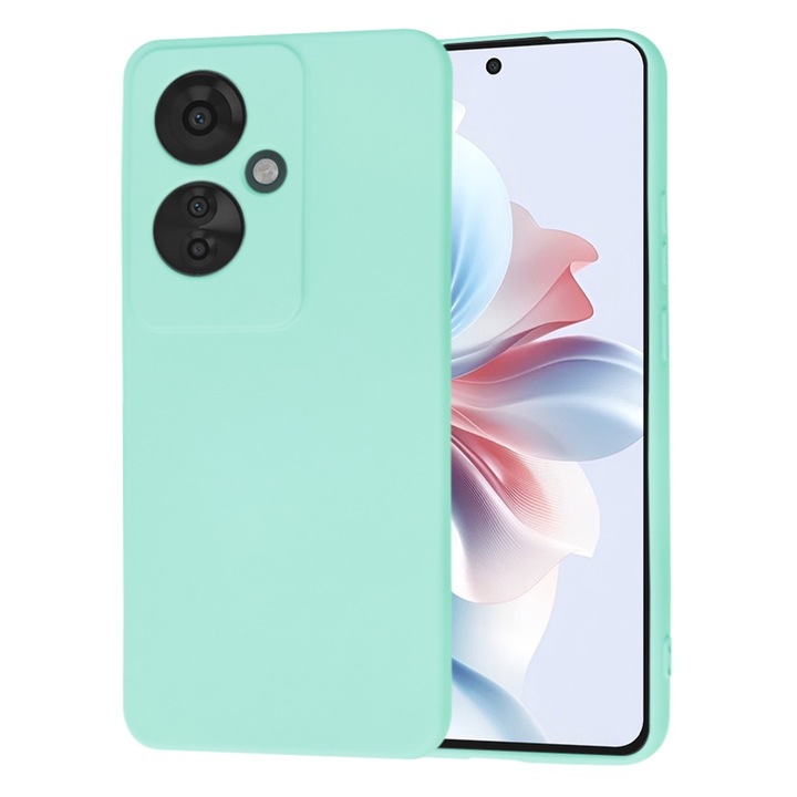 Силиконов Калъф за Oppo Reno11 F, Smartphosis SoftFlex, Светлосин