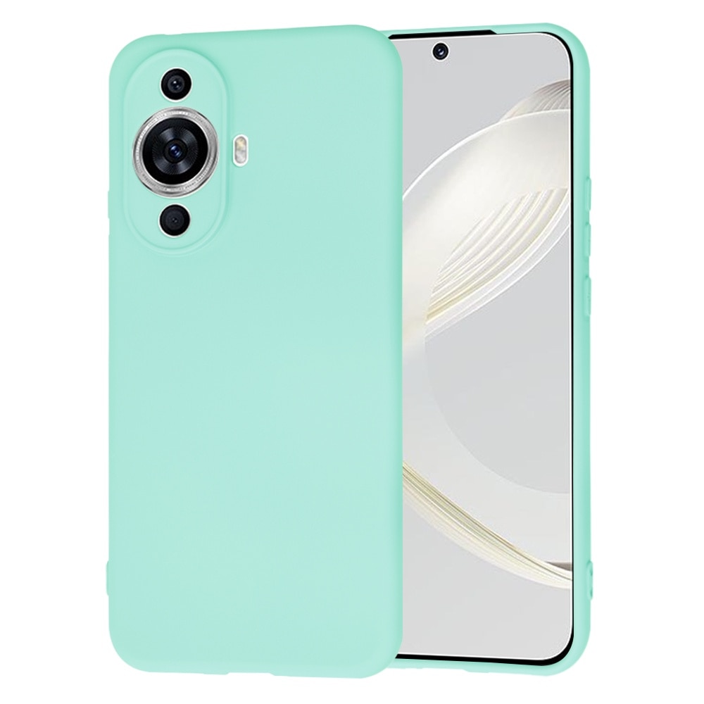 Husa din silicon pentru Huawei nova 12s, Smartphosis SoftFlex, Albastru deschis