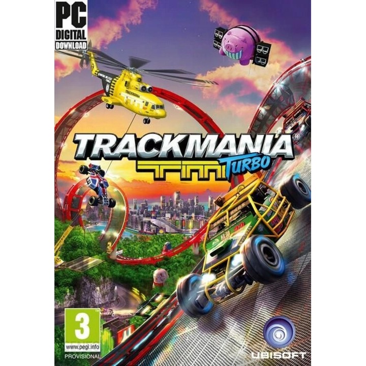 Licenta Joc Trackmania Turbo Pc Key Ubisoft (Cod Activare Instant)